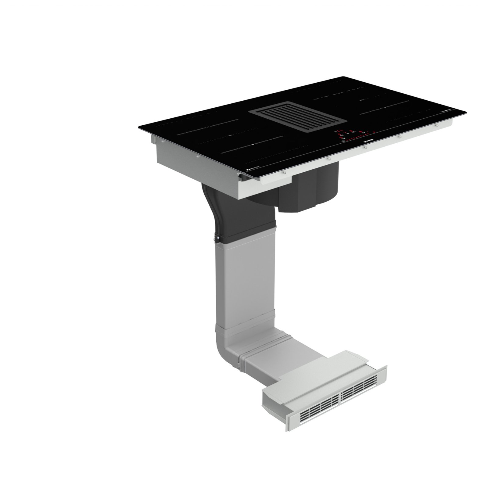 Induction hob with hood HET949BSC Gorenje