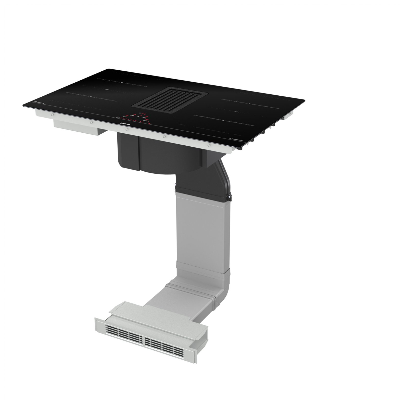 Induction hob with hood HET949BSC - Gorenje