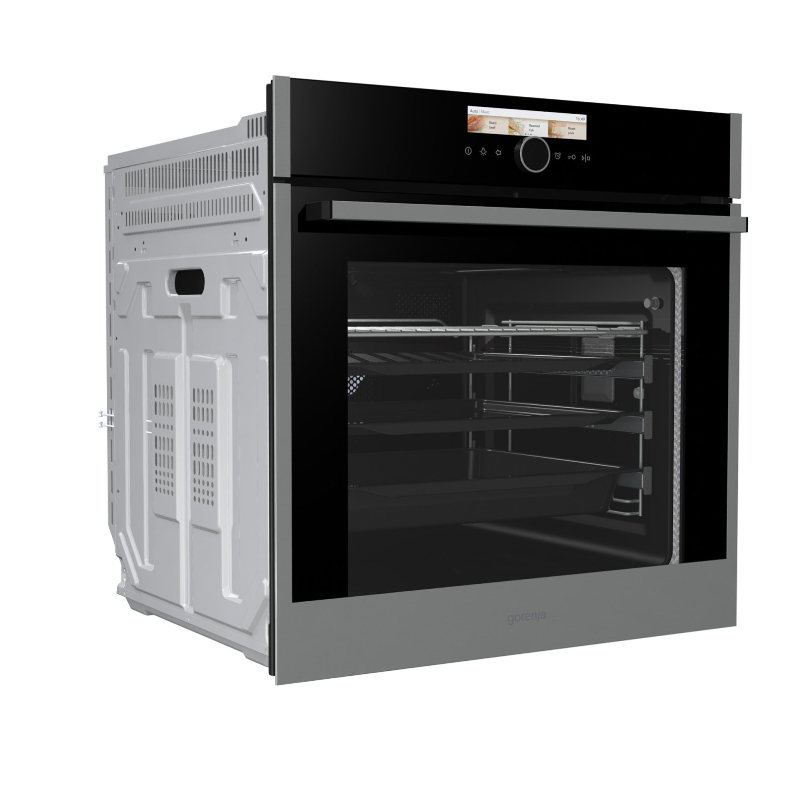 Builtin pyrolytic single oven BOP798S54X Gorenje